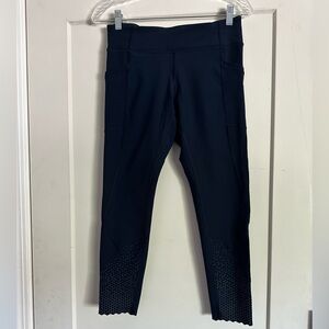 Lululemon Tight Stuff Scalloped Legging Navy